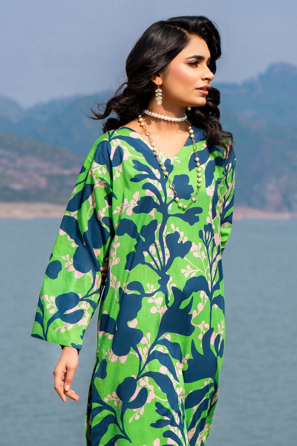 Ittehad | Embroidered Lawn | I-29 - House Of Anaya