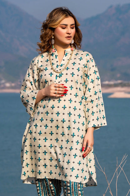 Ittehad | Embroidered Lawn | I-31 - House Of Anaya