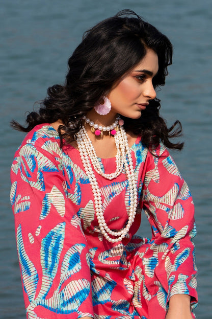 Ittehad | Embroidered Lawn | I-32 - House Of Anaya