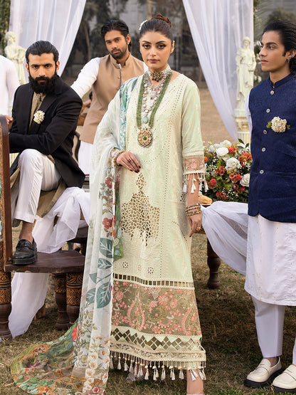 Mahnur | Mahrukh Luxury Lawn 24 | LILLY - House Of Anaya