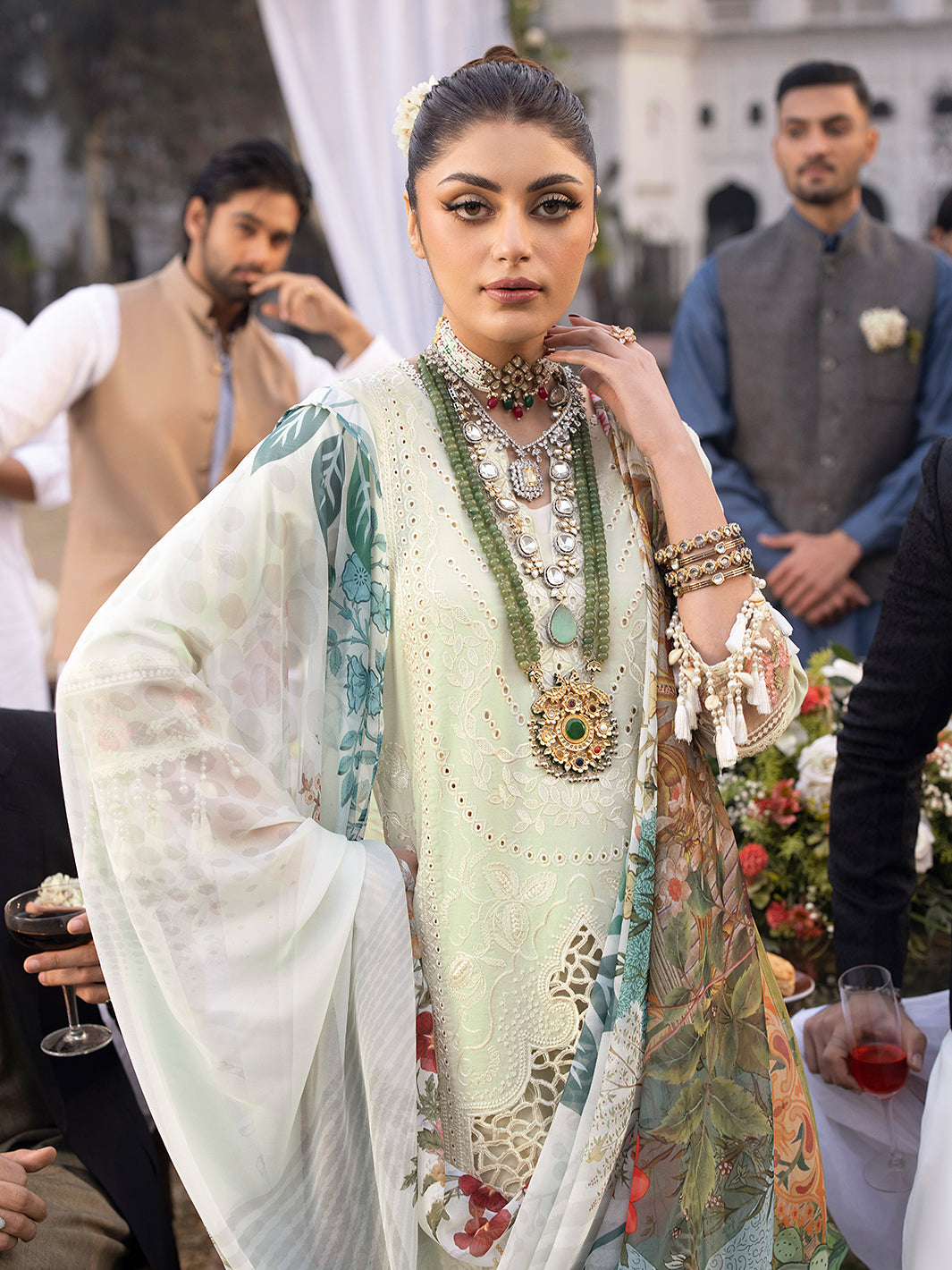 Mahnur | Mahrukh Luxury Lawn 24 | LILLY - House Of Anaya