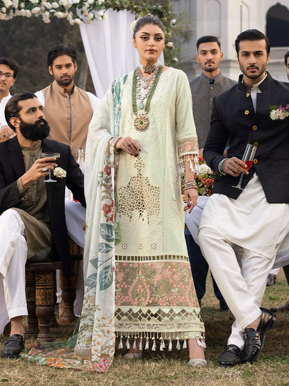 Mahnur | Mahrukh Luxury Lawn 24 | LILLY - House Of Anaya