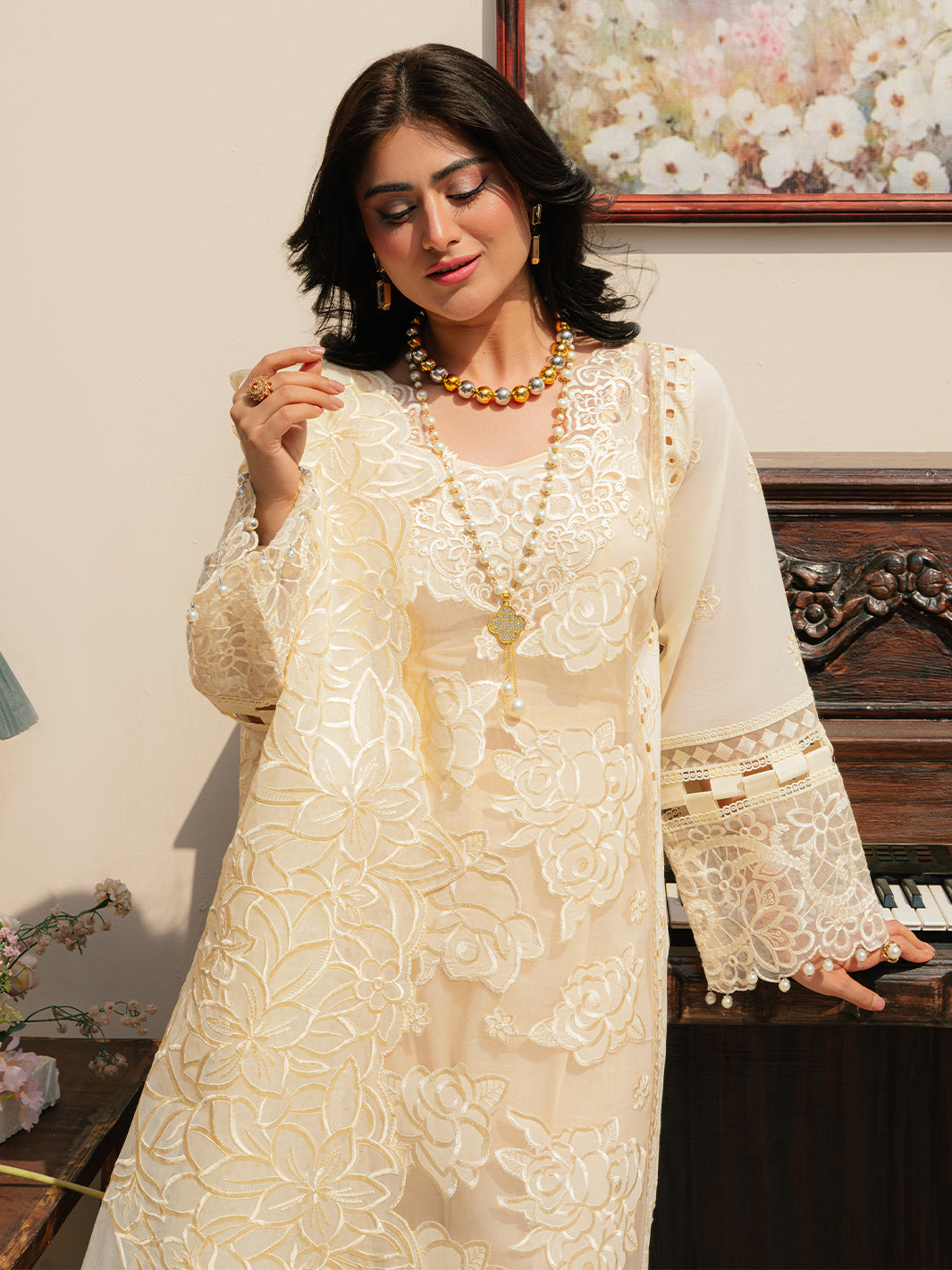 Mahnur | Allenura Luxury Lawn 24 | LUMINARY - House Of Anaya