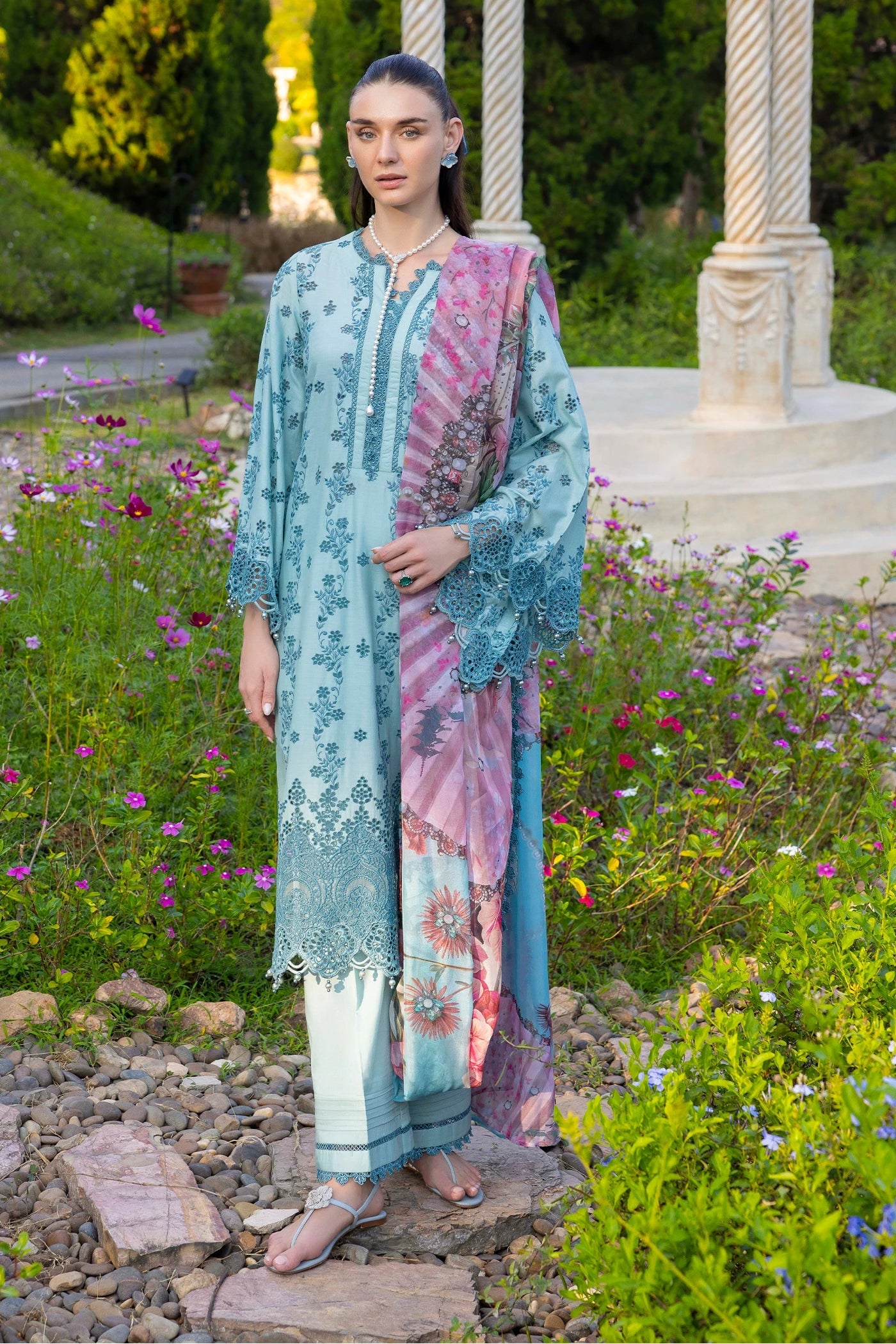 Adans Libas | LASSERKARI-EID PETALS | EID PETAL 1715