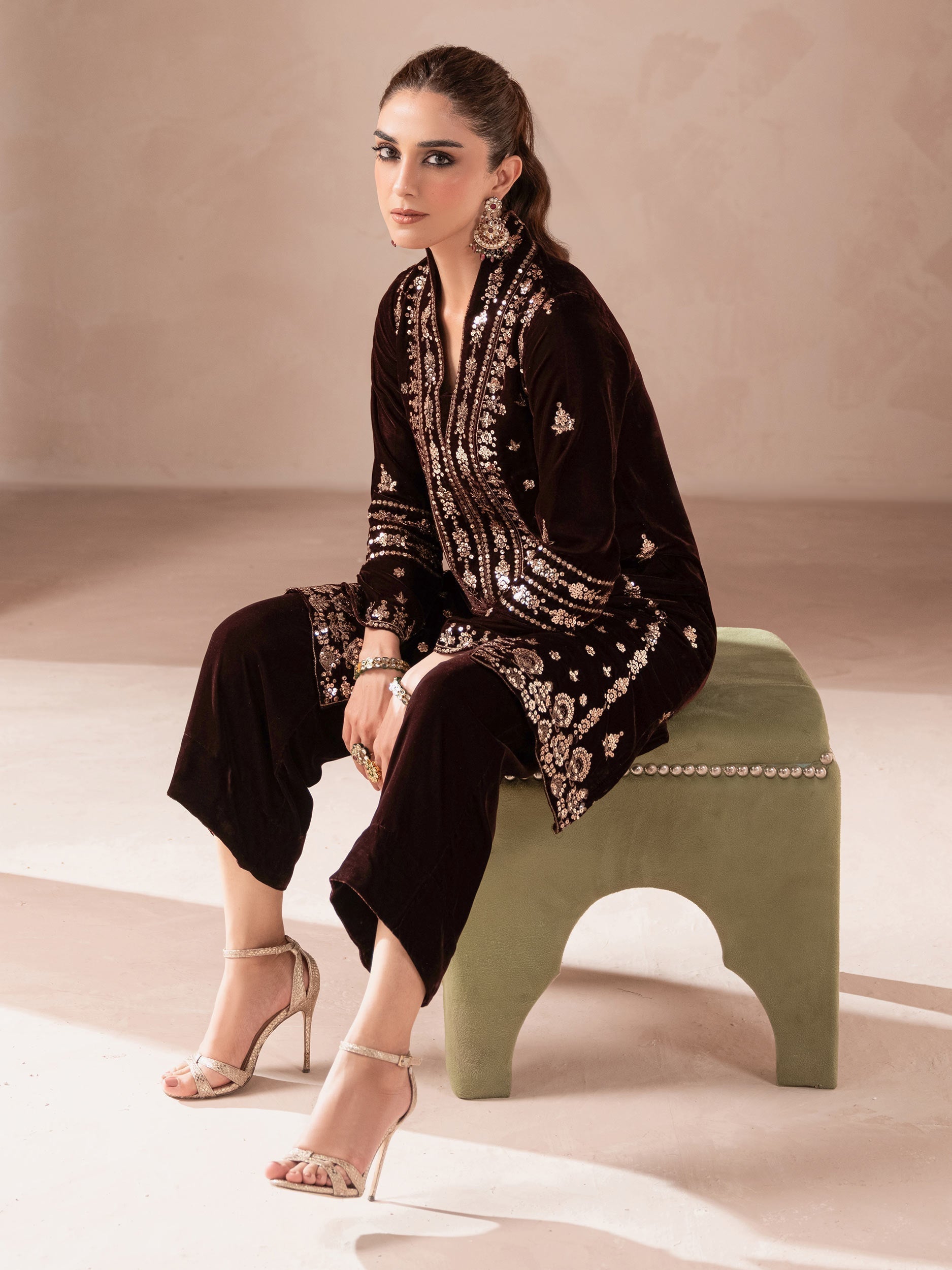 Lime Light | Velvet Pret | V-08 - House Of Anaya
