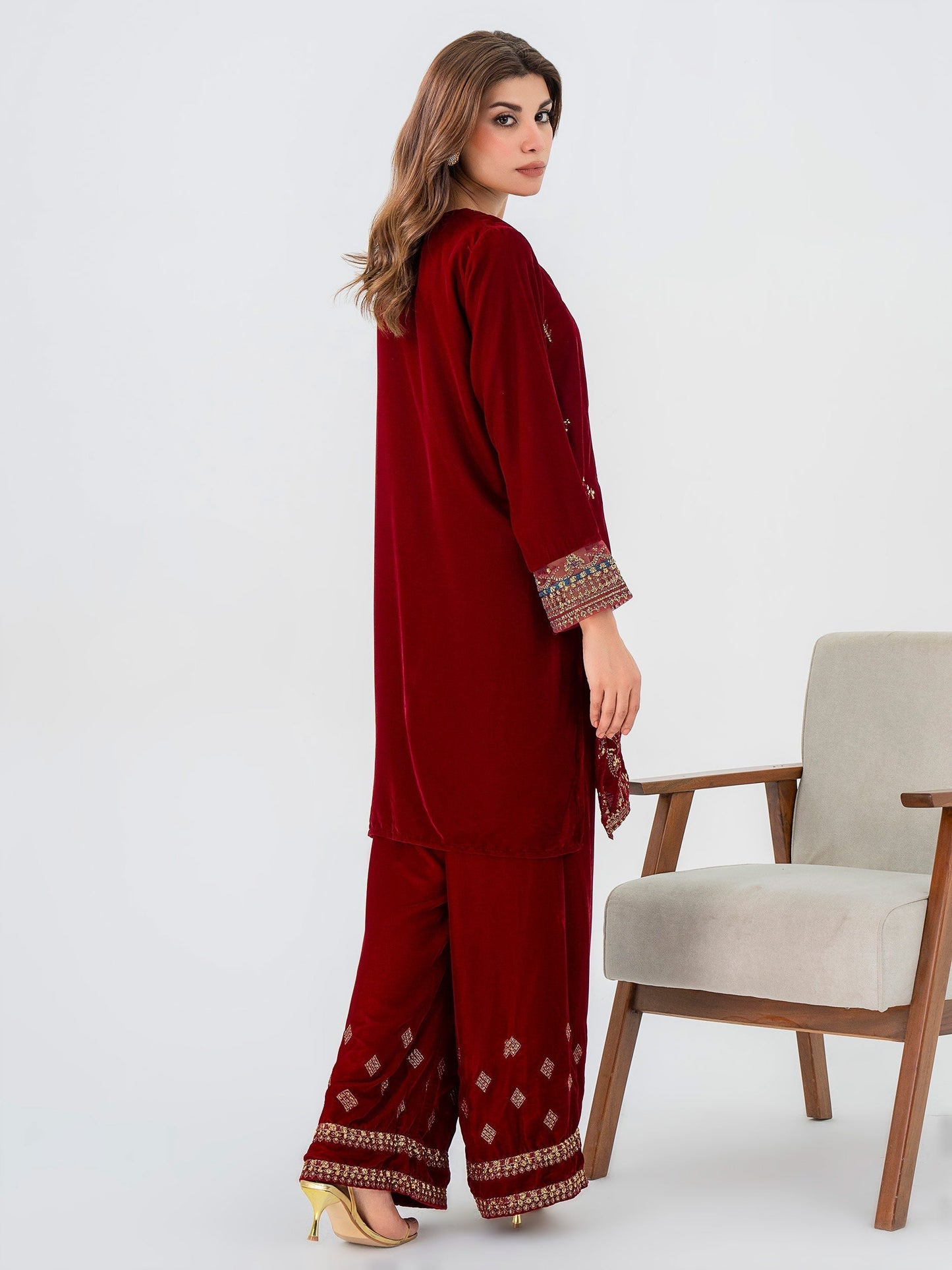 Lime Light | Velvet Pret | V-19 - House Of Anaya