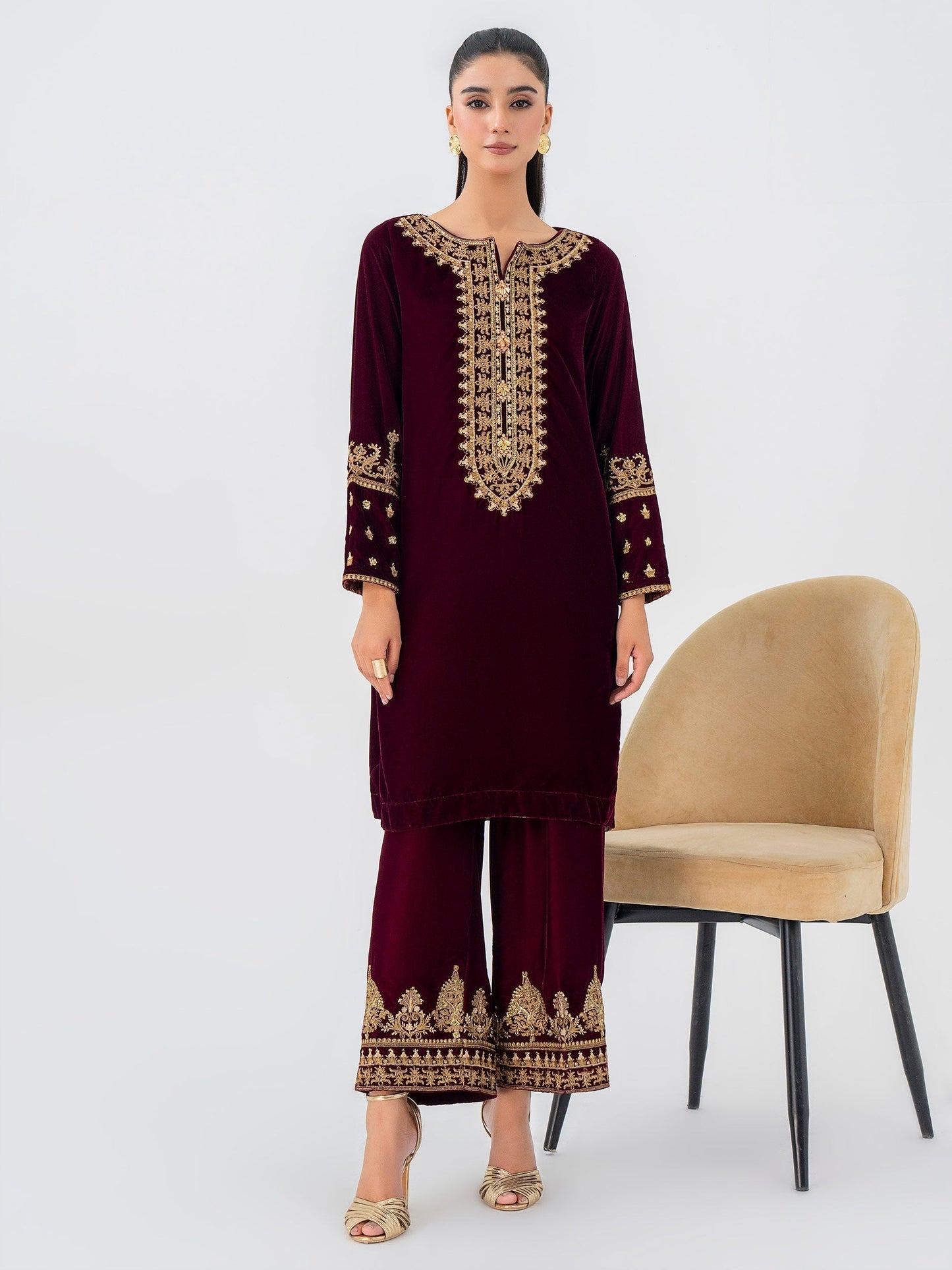 Lime Light | Velvet Pret | V-15 - House Of Anaya