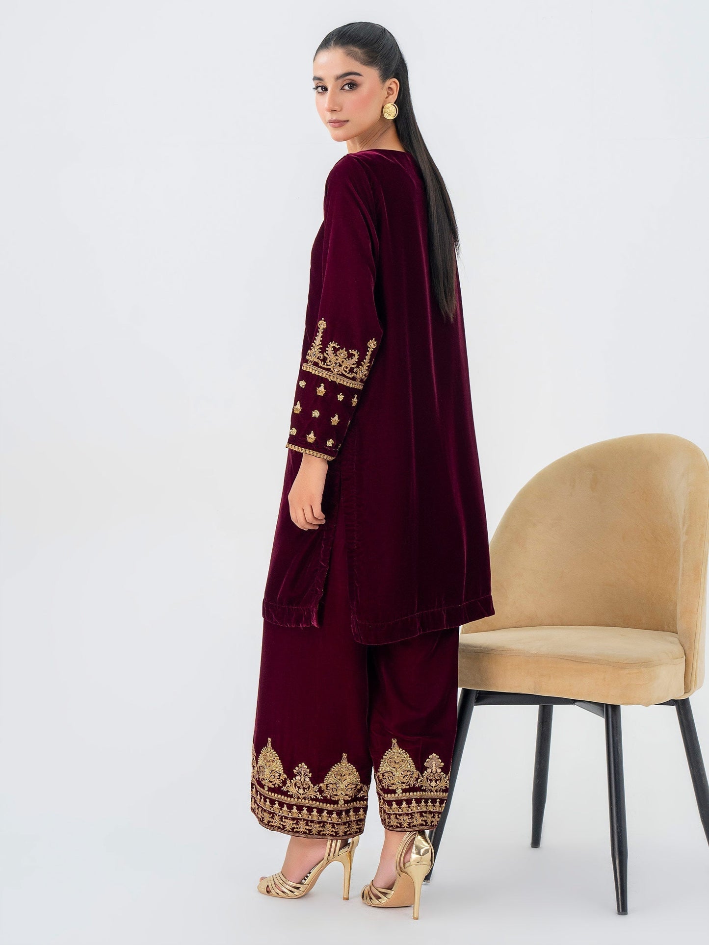Lime Light | Velvet Pret | V-15 - House Of Anaya