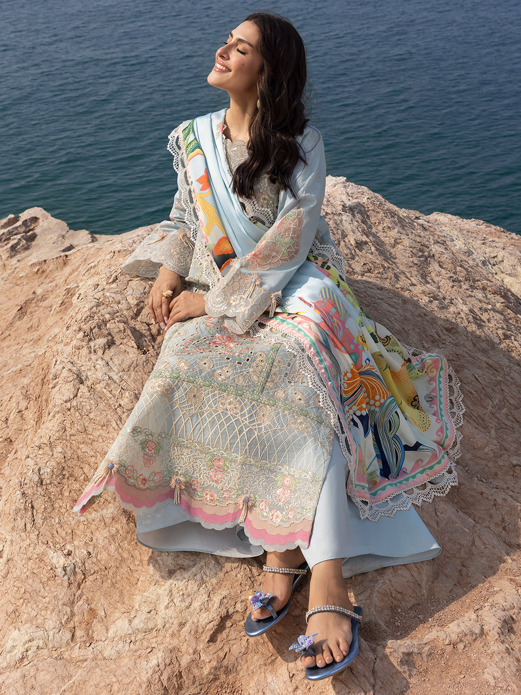 Mahnur | Sirena Luxury Lawn 25 | Luna - House Of Anaya