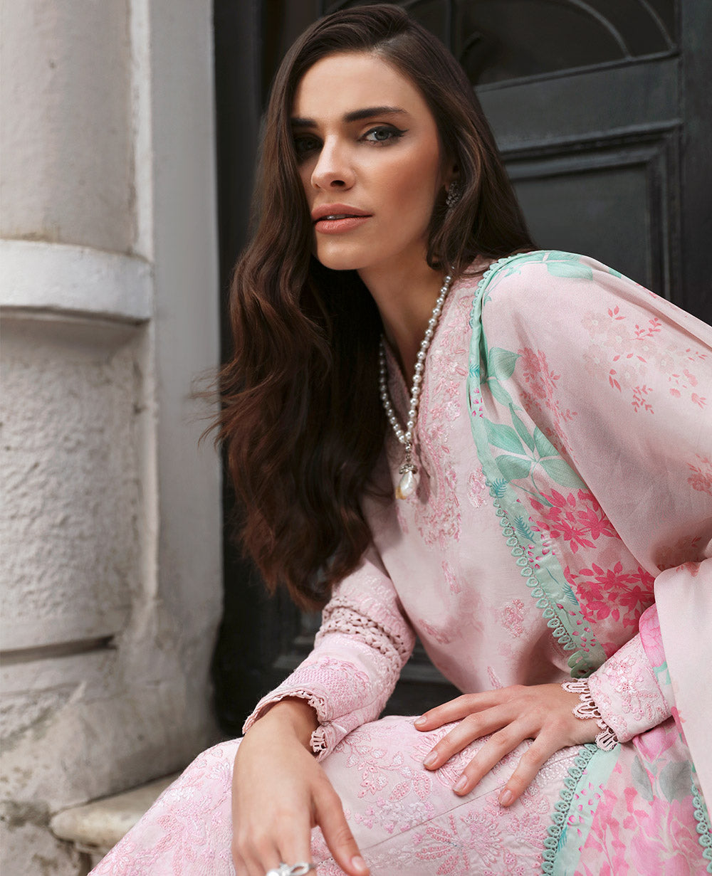 Republic Womenswear | Embroidered Pret 24 | Noémie (M-131)