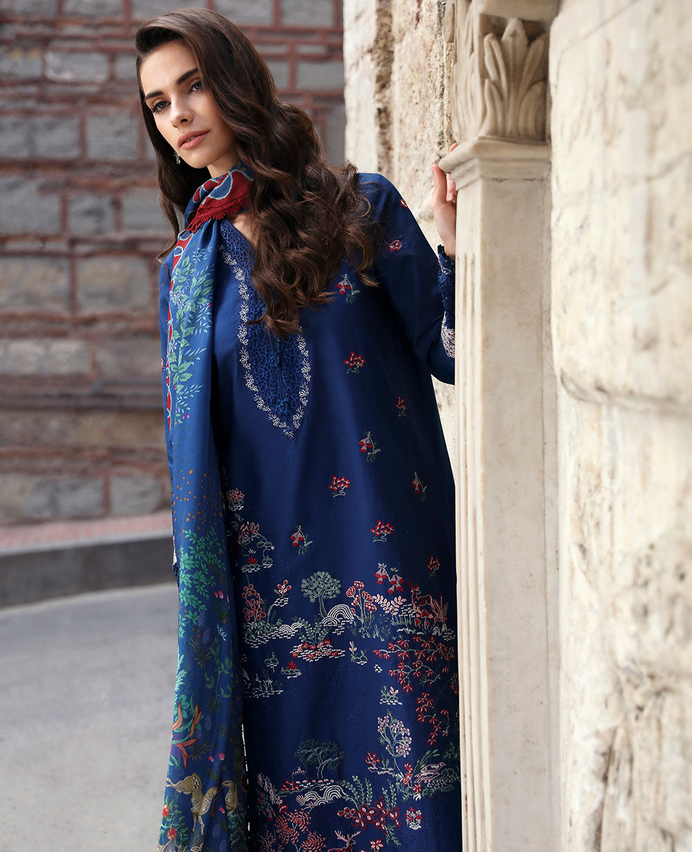 Republic Womenswear | Embroidered Pret 24 | Calla (M-136)