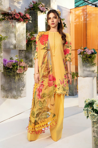 Maria B | M Basic Summer Lawn 25 | MB-CUS25-701A