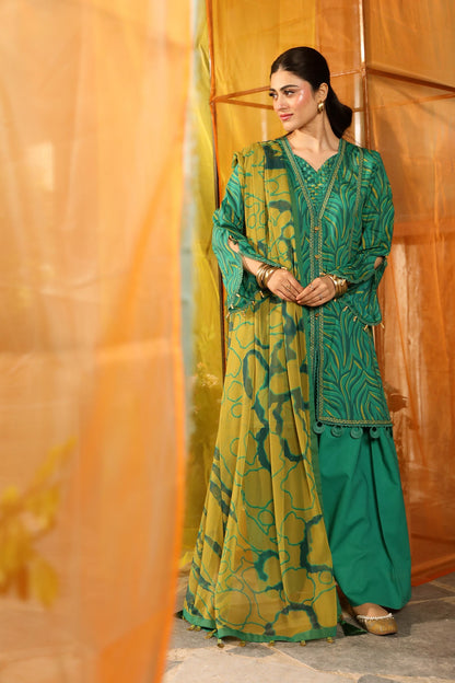 Maria B | M Basic Summer Lawn 25 | MB-CUS25-704A