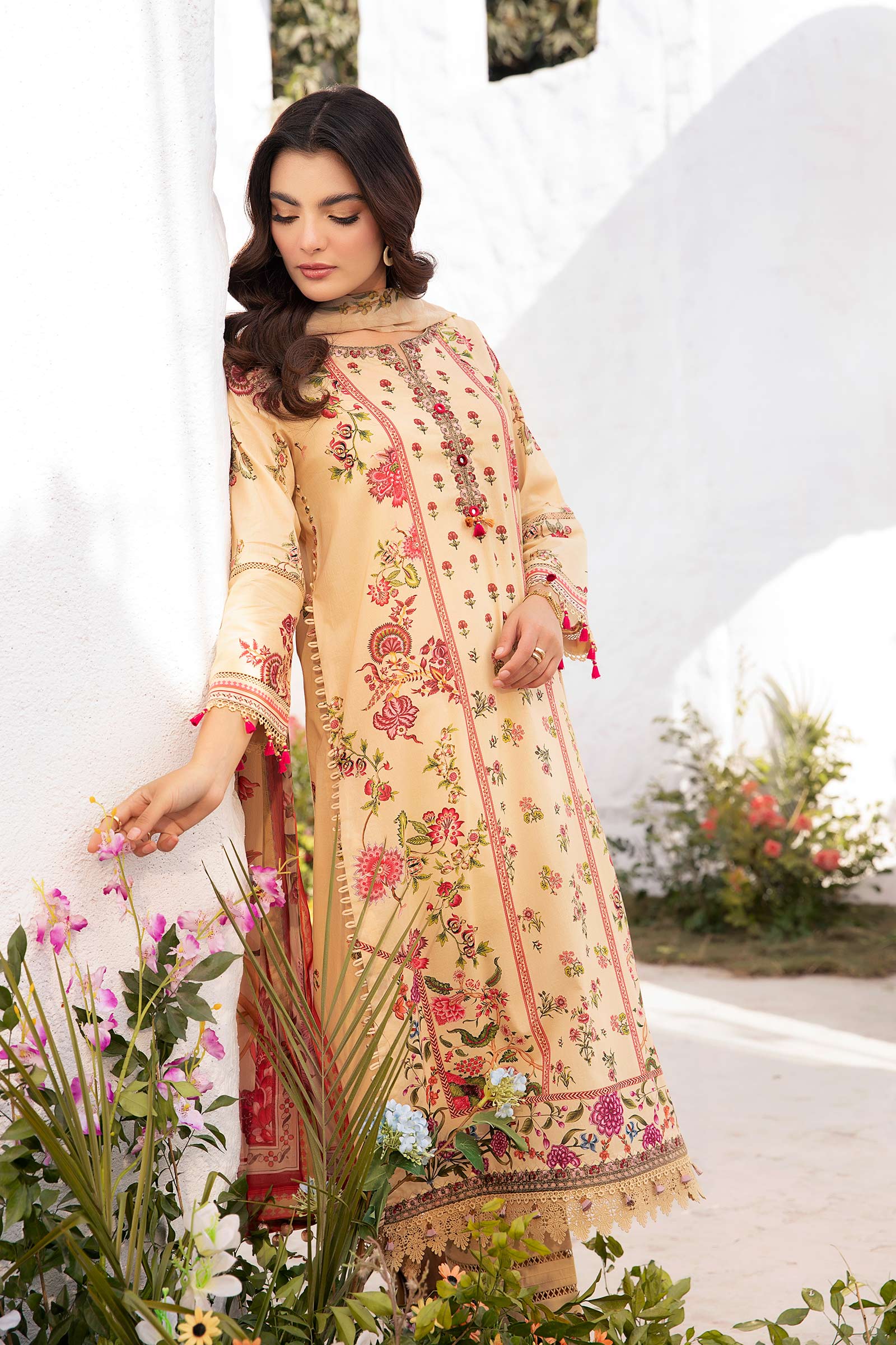 Maria B | M Basic Summer Lawn 25 | MB-CUS25-705A