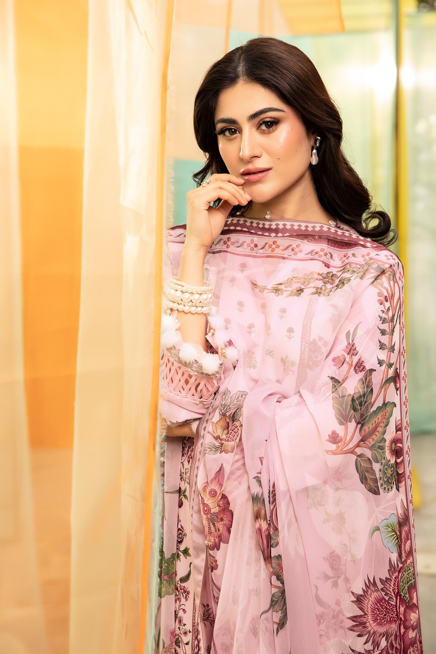Maria B | M Basic Summer Lawn 25 | MB-CUS25-705B