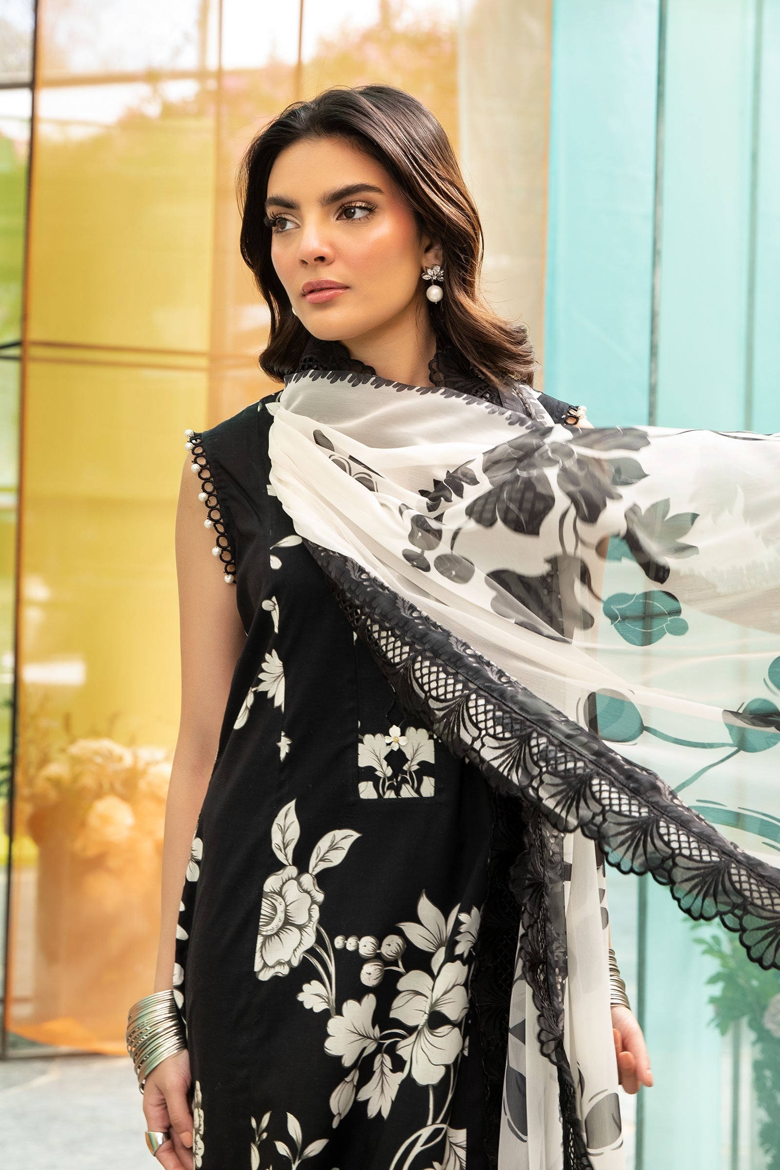 Maria B | M Basic Summer Lawn 25 | MB-CUS25-706B