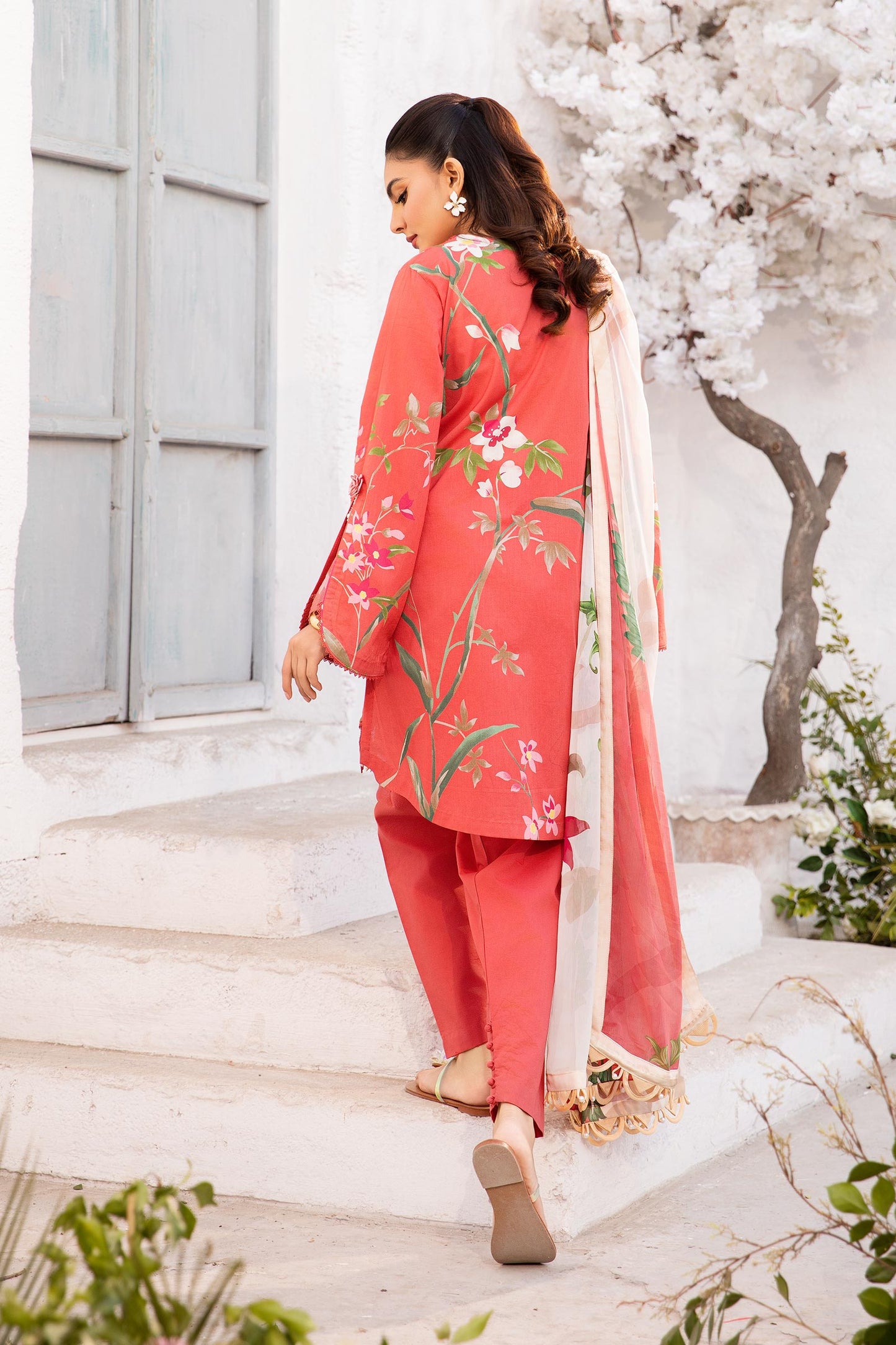 Maria B | M Basic Summer Lawn 25 | MB-CUS25-707B