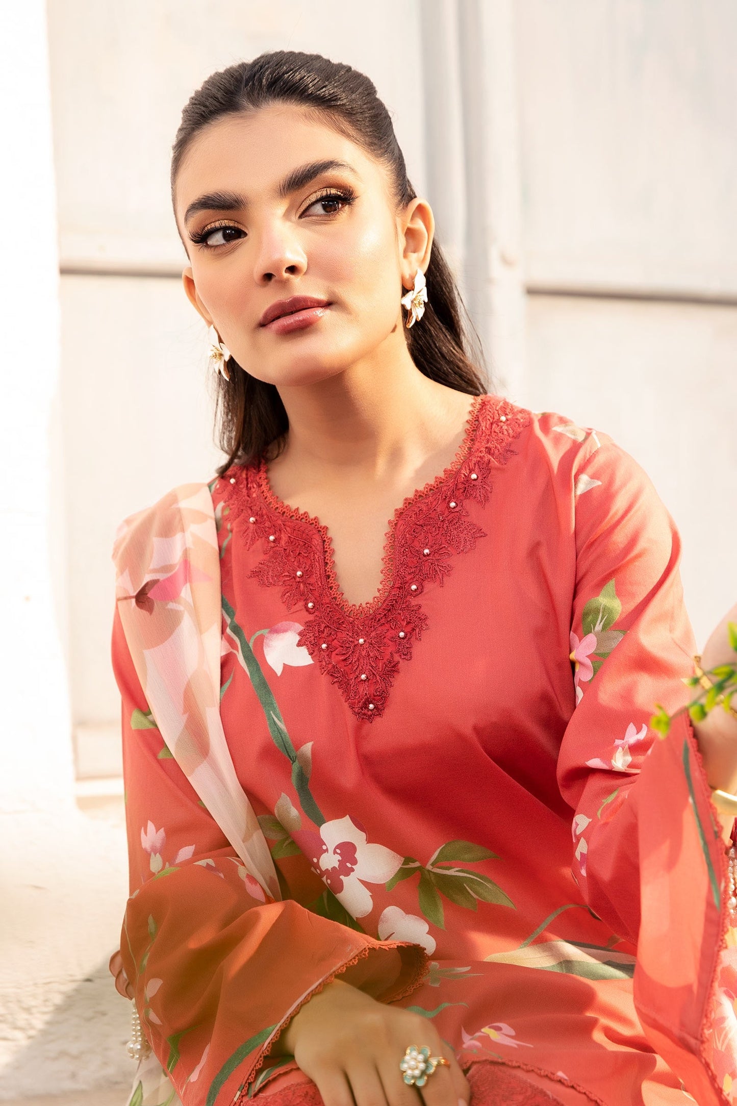 Maria B | M Basic Summer Lawn 25 | MB-CUS25-707B
