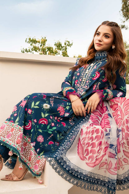 Maria B | Eid Basic Lawn | MB-CUS25-901B