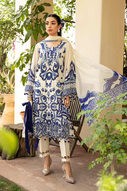 Maria B | Eid Basic Lawn | MB-CUS25-904A