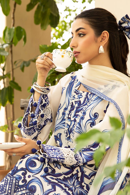 Maria B | Eid Basic Lawn | MB-CUS25-904A