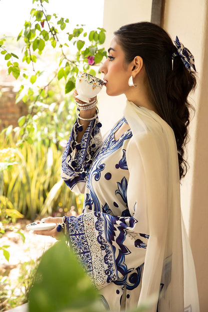 Maria B | Eid Basic Lawn | MB-CUS25-904A