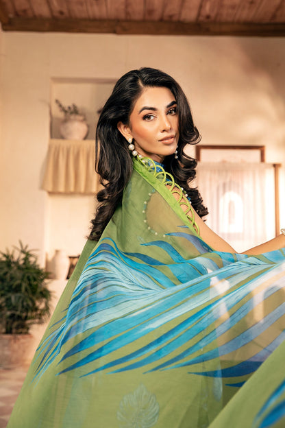Maria B | Eid Basic Lawn | MB-CUS25-906A
