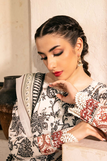 Maria B | Eid Basic Lawn | MB-CUS25-909A