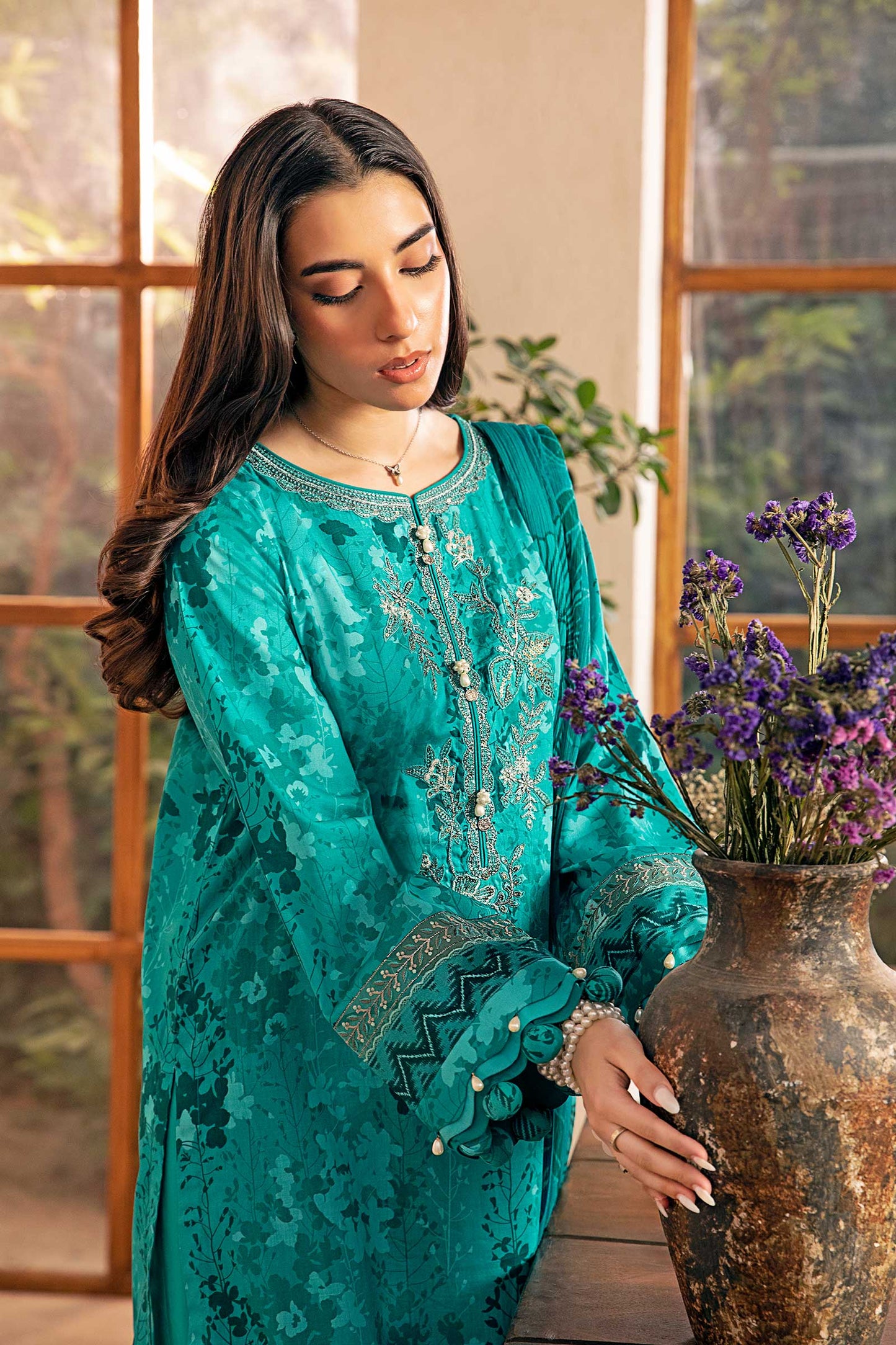 Maria B | Eid Basic Lawn | MB-CUS25-910A