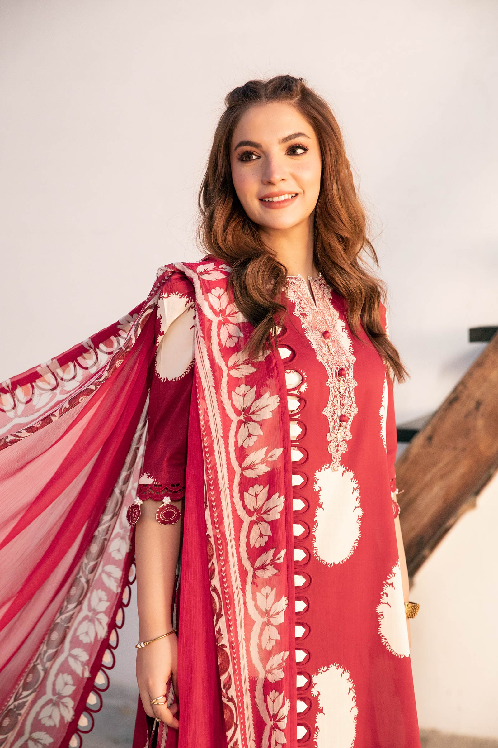 Maria B | Eid Basic Lawn | MB-CUS25-911A