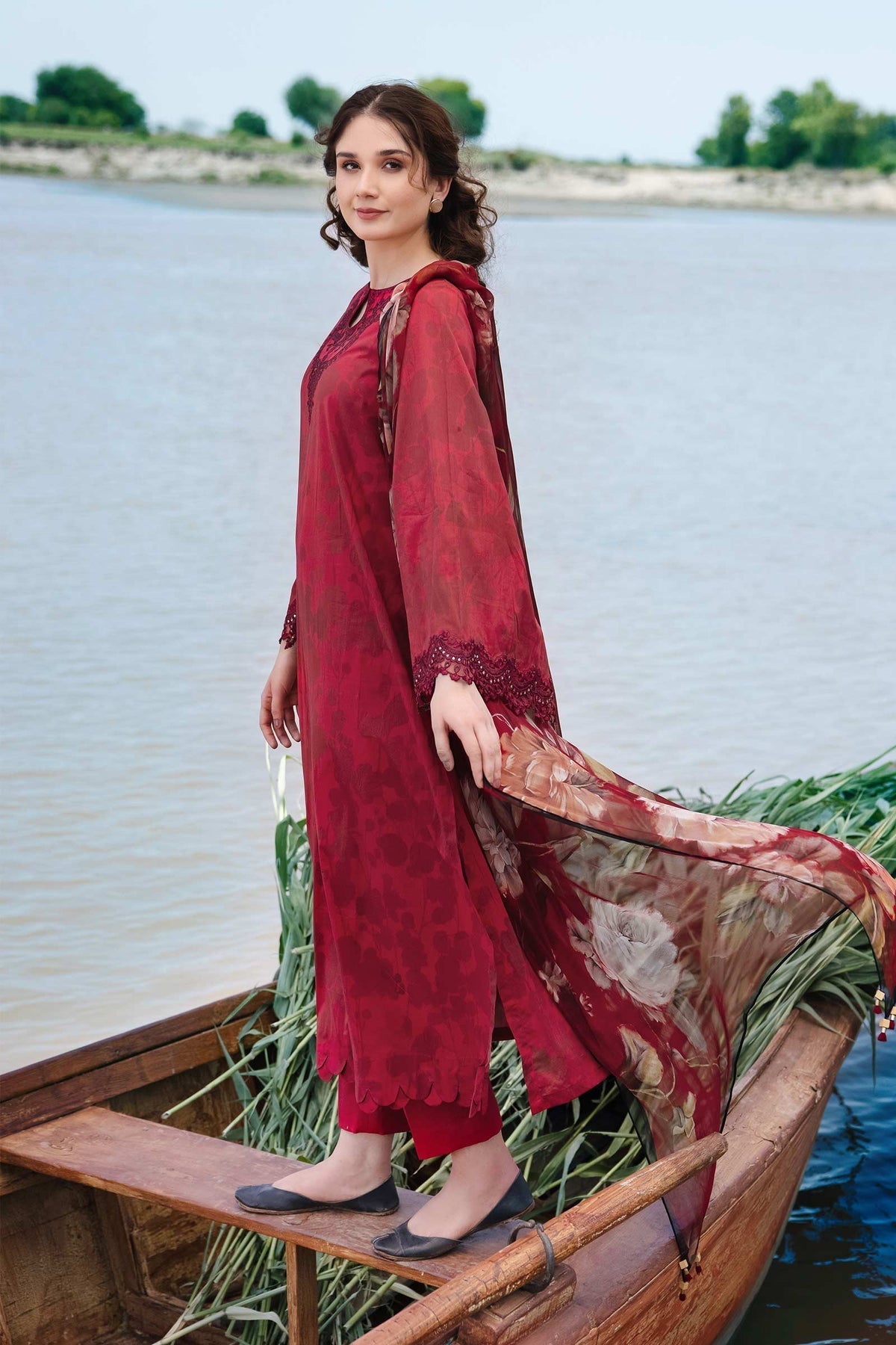 Maria b | M Basics Lawn | 411-A