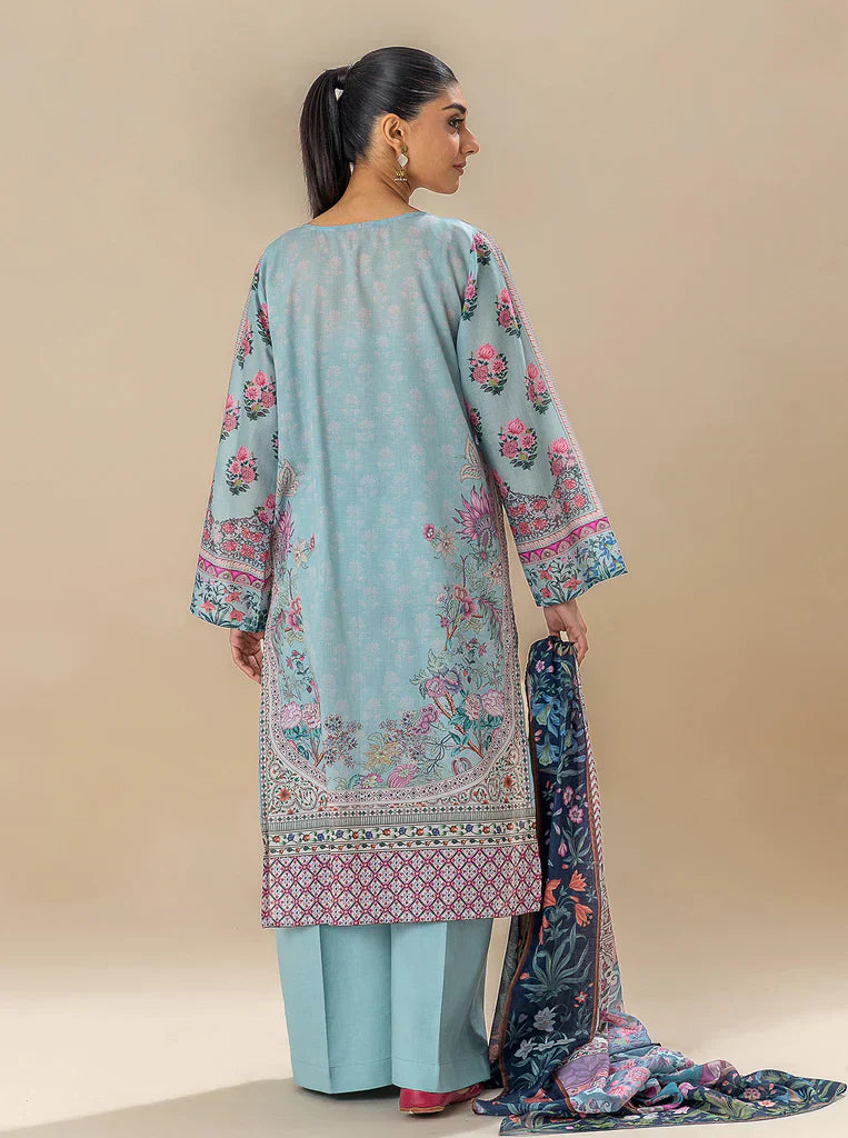 Morbagh | Lawn Collection 24 | SOUL BLUE - House Of Anaya