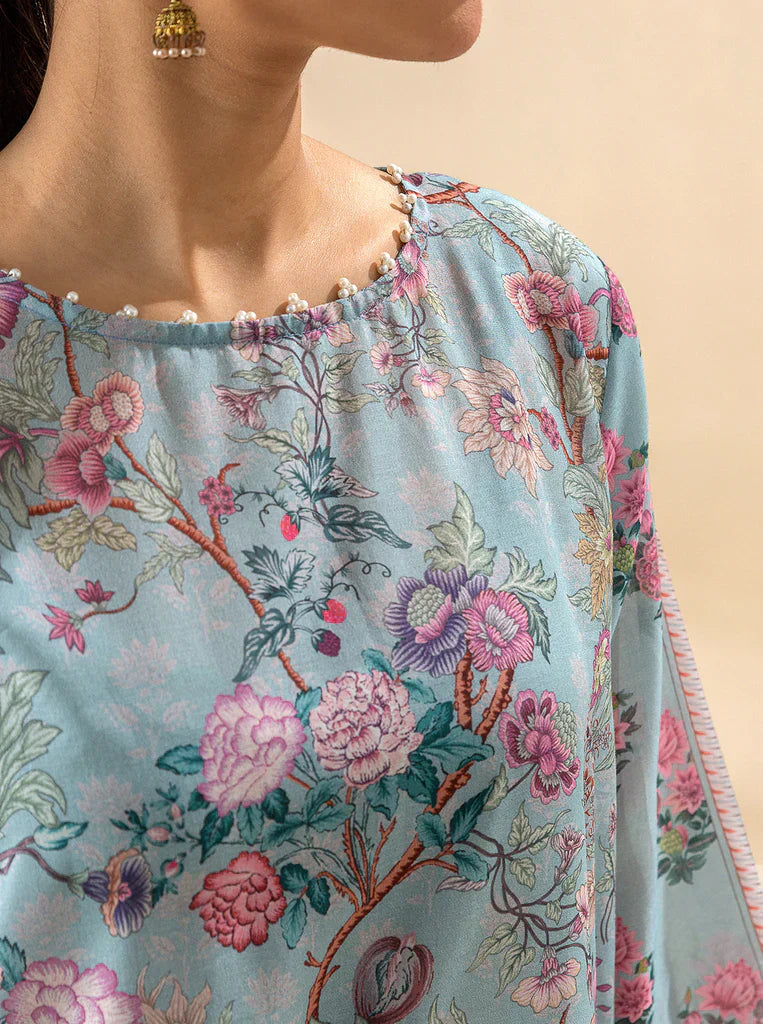 Morbagh | Lawn Collection 24 | SOUL BLUE - House Of Anaya