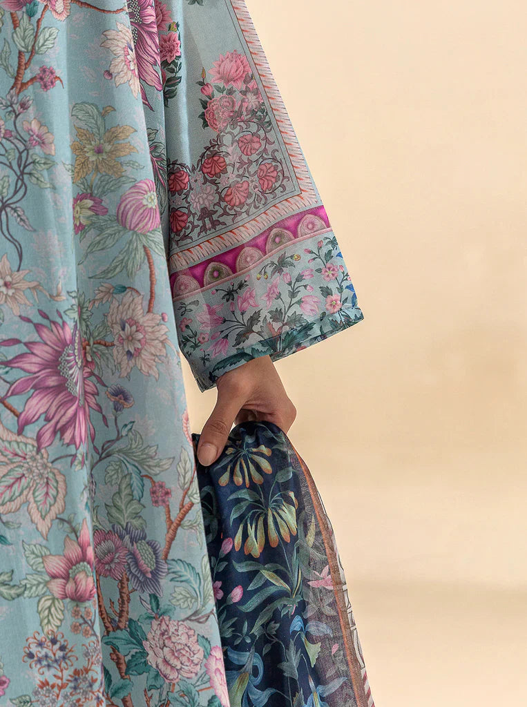 Morbagh | Lawn Collection 24 | SOUL BLUE - House Of Anaya