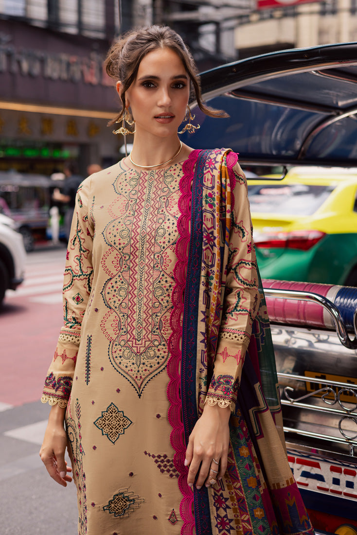 Marjjan | Carnation Lawn | MBL-13 B (BEIGE)