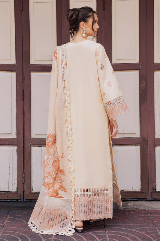 Marjjan | Carnation Lawn | MBL-16 A (ALMOND SKIN)