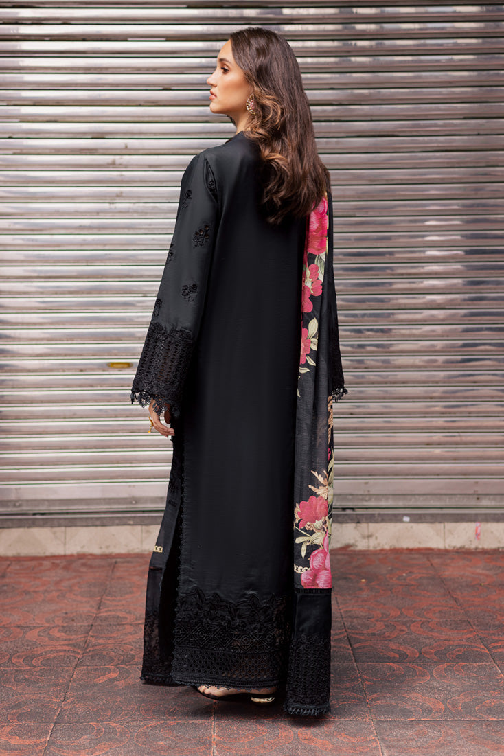 Marjjan | Carnation Lawn | MBL-16 B (BLACK)