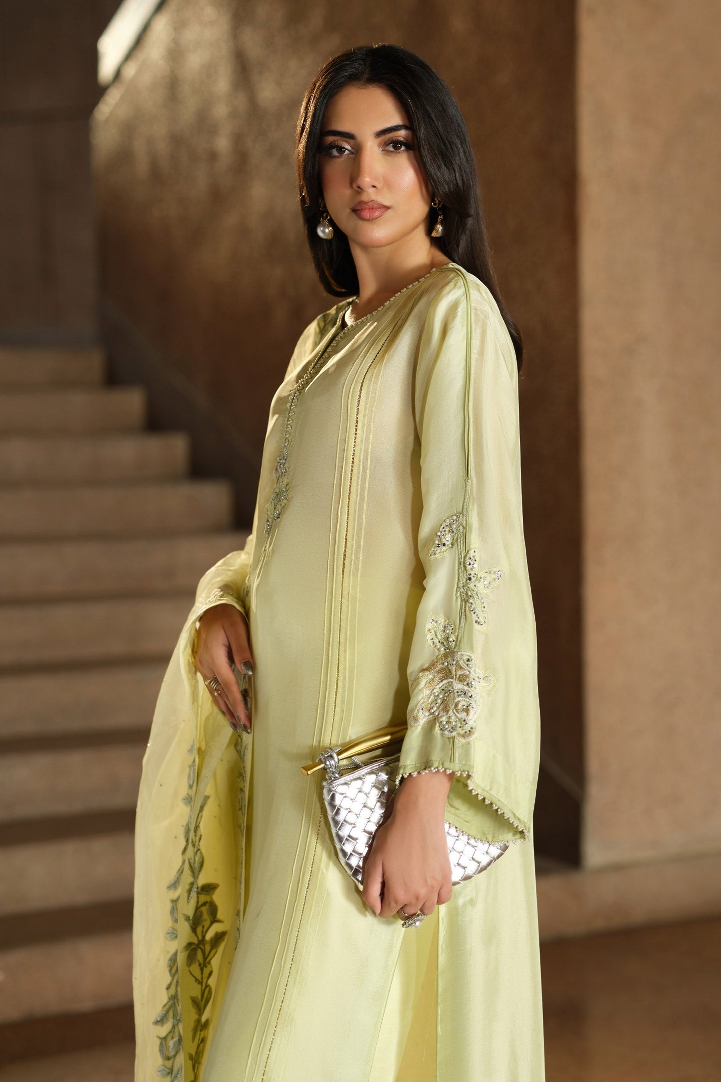 Maria B | Pre fall Dresses | MBS-W25-09 Y