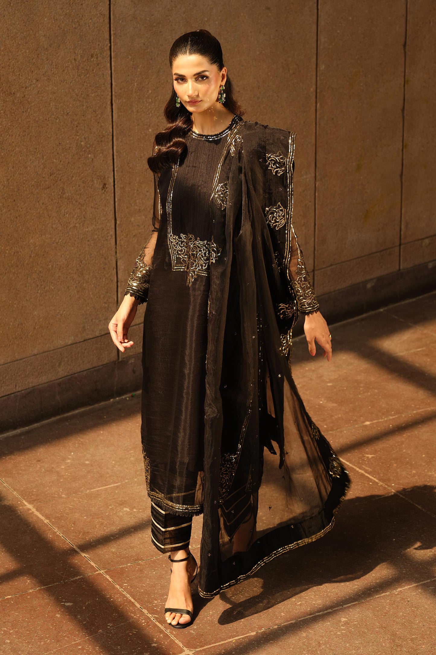 Maria B | Pre fall Dresses | MBS-W25-10 BL