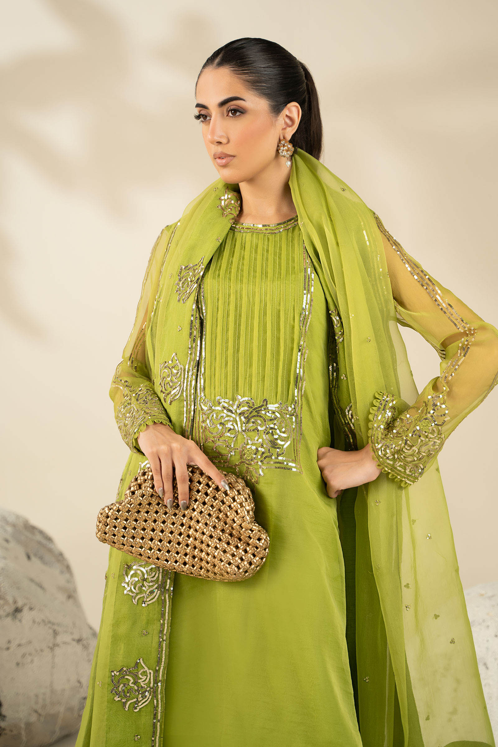 Maria B | Pre fall Dresses | MBS-W25-10 G