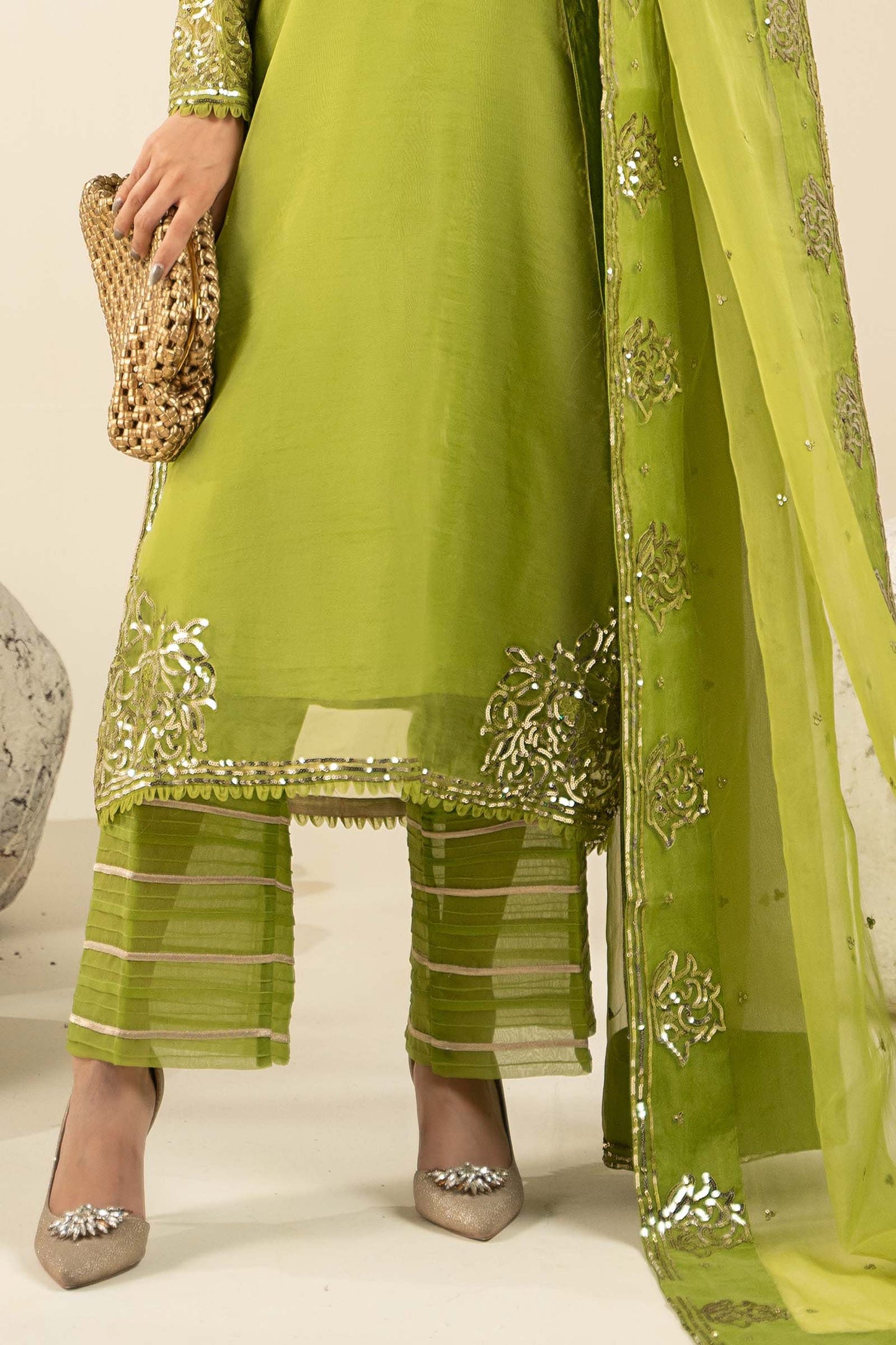 Maria B | Pre fall Dresses | MBS-W25-10 G