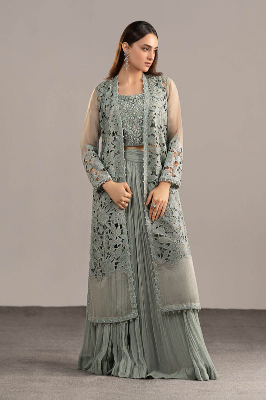 Maria B | Eid Collection 26 | 3 Piece Embroidered Zari Organza Suit