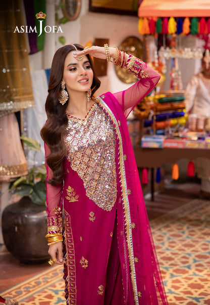 Asim Jofa | Pyaar Diyan Gallan Formals | AJEM-03 - House Of Anaya
