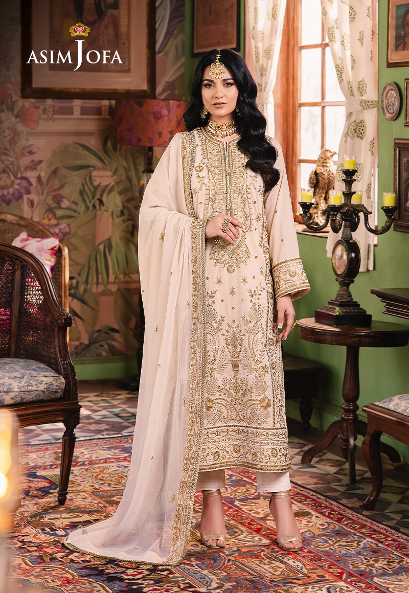 Asim Jofa | Afsanay Luxury Pret | AJLP-05 - House Of Anaya