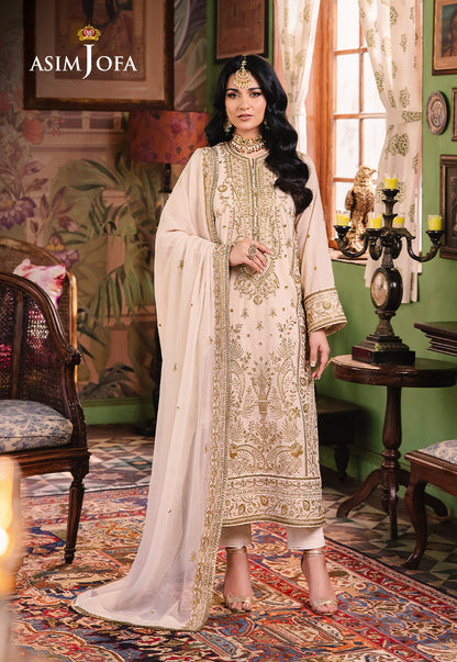 Asim Jofa | Afsanay Luxury Pret | AJLP-05 - House Of Anaya