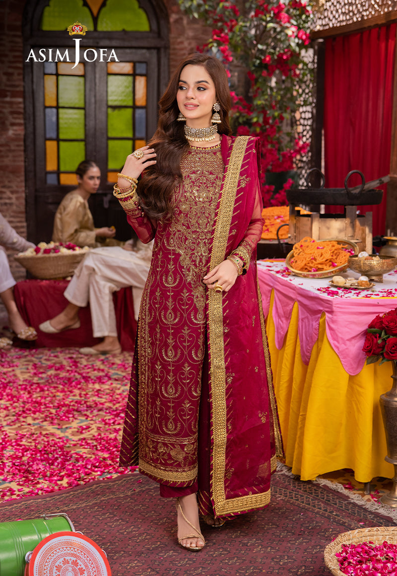 Asim Jofa | Pyaar Diyan Gallan Formals | AJEM-23 - House Of Anaya