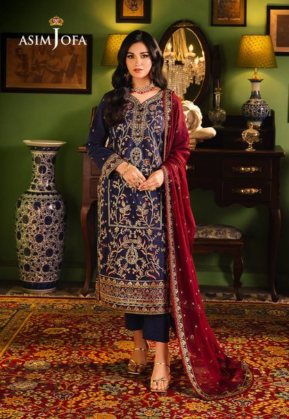 Asim Jofa | Afsanay Luxury Pret | AJLP-02 - House Of Anaya