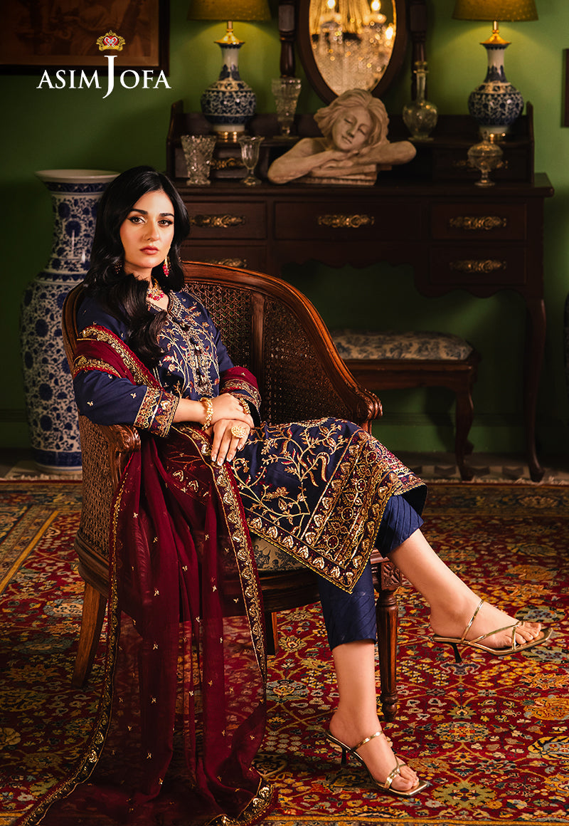 Asim Jofa | Afsanay Luxury Pret | AJLP-02 - House Of Anaya