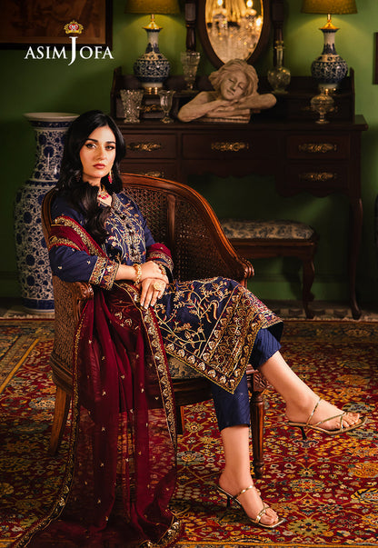 Asim Jofa | Afsanay Luxury Pret | AJLP-02 - House Of Anaya