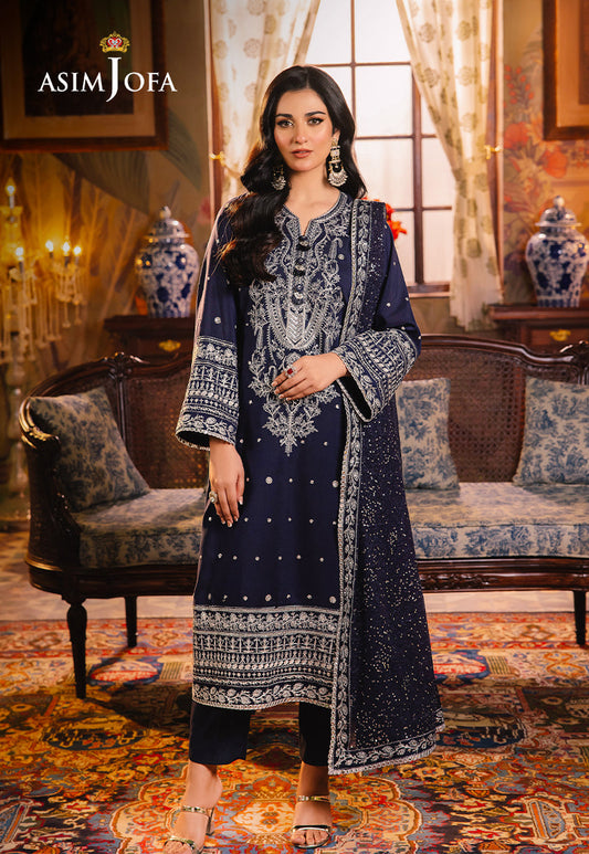 Asim Jofa | Afsanay Luxury Pret | AJLP-10 - House Of Anaya